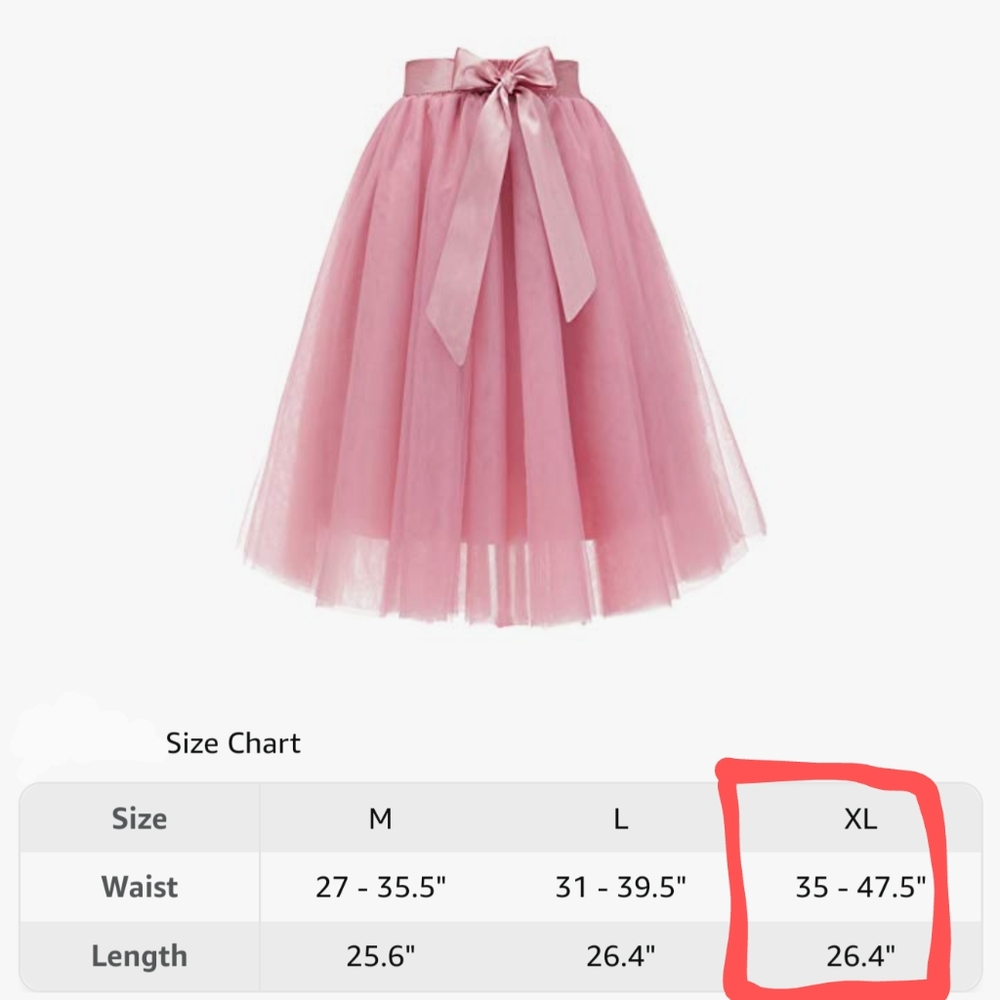 Tulle Skirt - size: XL - Picture 4 of 4